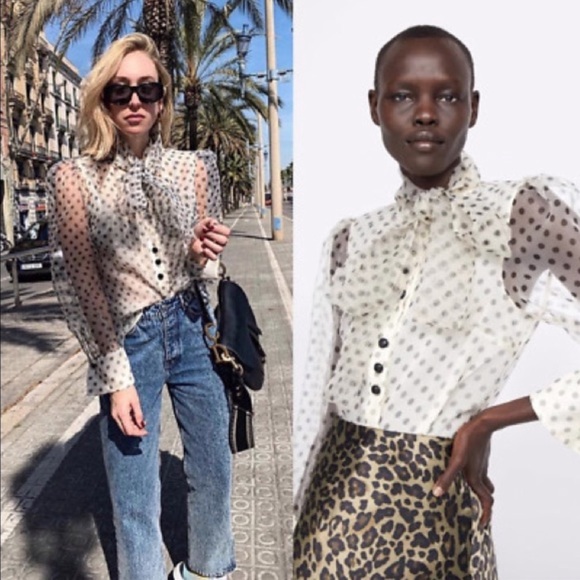 Zara button down top - Picture 6 of 10